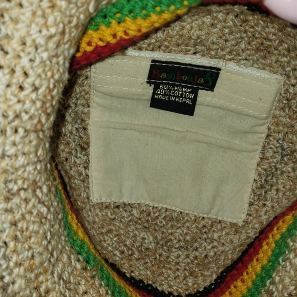 Hemp "bamboula 8" stash hat - Picture 2 of 5